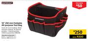 Mastercraft 10" 250mm Foldable All-Purpose Tool Bag