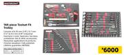 Mastercraft 144-Piece Toolset Fit Trolley