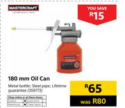 Mastercraft 180mm Oil Can