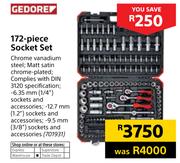 Gedore 172-Piece Socket Set