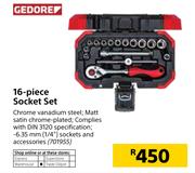 Gedore 16-Piece Socket Set