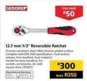 Gedore 12.7mm 1/2" Reversible Ratchet