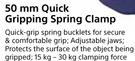 Irwin 50mm Quick Gripping Spring Clamp