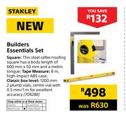 Stanley Builders Essentials Set