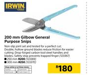 Irwin 200mm Gilbow General Purpose Snips