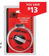 Ross 100m Fiberglass Tape 
