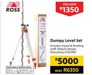 Ross Dumpy Level Set 