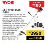 Ryobi 52cc Petrol Brush Cutter