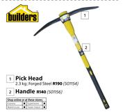 Builders Pick Head