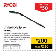 Ryobi Under Body Spray Lance