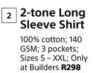 Beck 2 Tone Long Sleeve Shirt