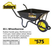 Builders 65Ltr Wheelbarrow