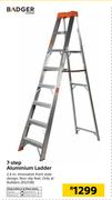 Badger 7 Step Aluminium Ladder