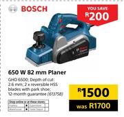 Bosch 650W 82mm Planer