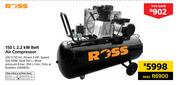 Ross 150Ltr 2.2 KW Belt Air Compressor