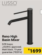 Lusso Reno High Basin Mixer