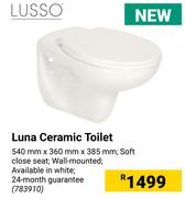 Lusso Luna Ceramic Toilet