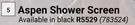 Aspen Shower Screen