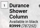 Bijiou Durance Shower Column
