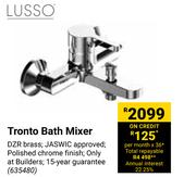 Lusso Tronto Bath Mixer