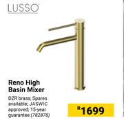 Lusso Reno High Basin Mixer