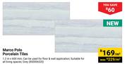 Marco Polo Porcelain Tiles-1.2m x 600mm Per Sqm