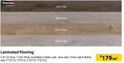Trento Laminated Flooring-Per Sqm