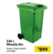 240Ltr Wheelie Bin (Green)761948