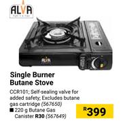 Alva Butane Gas Canister 567649-220g