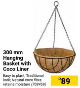 300mm Hanging Basket With Coco Liner