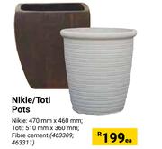 Nikie/Toti Pots-Each