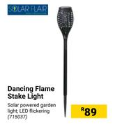 Solar Flair Dancing Flame Stake Light