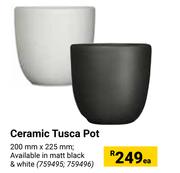 Ceramic Tusca Pot-Each