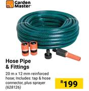 Garden Master Hose Pipe & Fittings