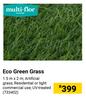Multi Flor Eco Green Grass 1.5m x 2m