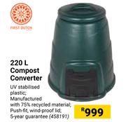 First Dutch 220L Compost Converter