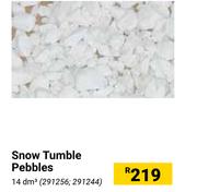 Snow Tumble Pebbles
