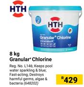 HTH 8Kg Granular+ Chlorine