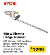 Ryobi 650W Electric Hedge Trimmer