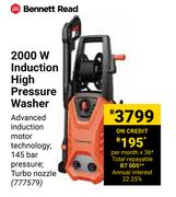 Bennett Read 2000W Induction High Pressure Washer