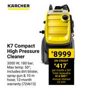 Karcher K7 Compact High Pressure Cleaner