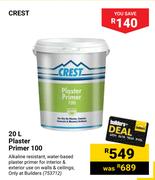 Crest Plaster Primer 100-20Ltr