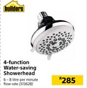 Builders 4 Function Water Saving Shower Head