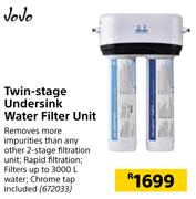 JoJo Twin Stage Undersink Water Filter Unit