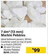 20 dm3 13mm Marble Pebbles
