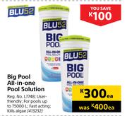 Blu 50 Big Pool All In One Pool Solution-Each