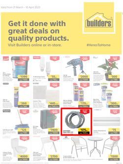 Builders Kitwe : Get It Done With Great Deals On Quality Products (21 March - 10 April 2023), page 1