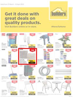 Builders Kitwe : Get It Done With Great Deals On Quality Products (21 March - 10 April 2023), page 1