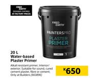 Fired Earth Water Based Plaster Primer-20Ltr