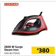 Goldair 2600W Surge Steam Iron GSSS-80
